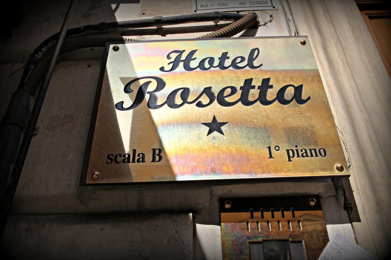 Rosetta Hotell Roma Eksteriør bilde